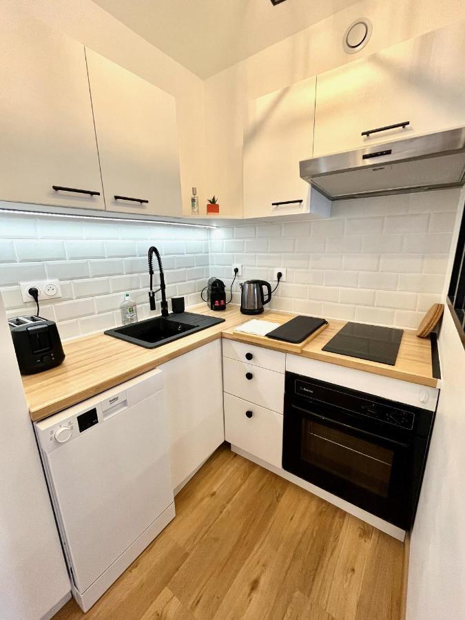Studio Avec Grande Terrasse Et Parking Privatifs كان المظهر الخارجي الصورة